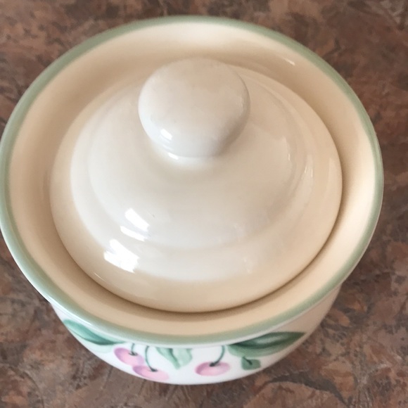 Pfaltzgraff cherry blossom vintage sugar bowl with lid - Picture 2 of 11